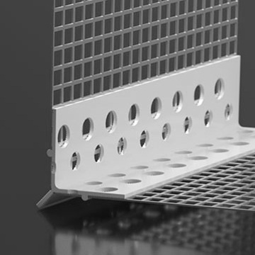 Cantonera PVC 10x10 c/ala 3 mm 